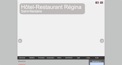 Desktop Screenshot of hotel-regina-saint-nectaire.com